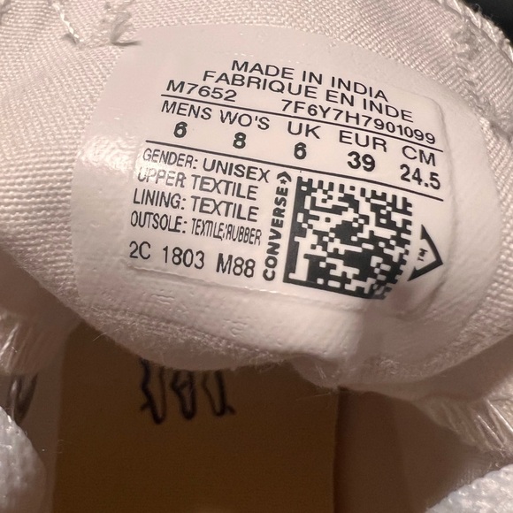 CONVERSE ALL STAR OX Sneakers Size 8 NEW IN BOX - Picture 3 of 3